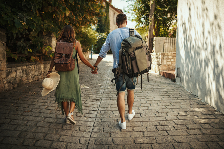 couple qui voyage